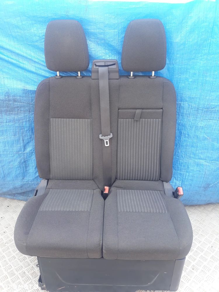 FOTEL KANAPA PASAŻERA FORD TRANSIT CUSTOM 2012r - 1
