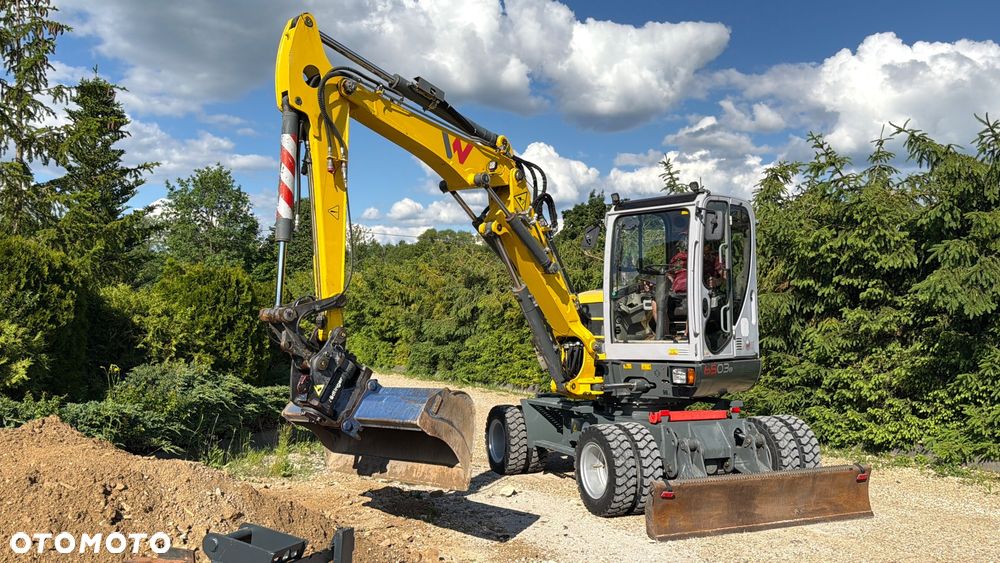 Wacker Neuson Koparka Kołowa 6 TON Wacker NEUSON 6503 -2 Pług Ramię Long 3 Łamane POWERTILT Lenhoff Klimatyzacja łyżki przedsiębierne MS03 6503 ew65 wiertnica  Takeuchi TB175W Yanmar B75W widły grabie - 18