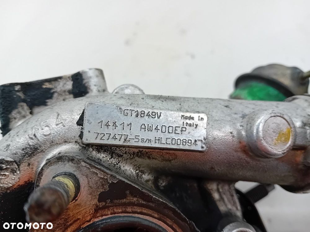 TURBINA NISSAN X-TRAIL T30 ( 01-07 ) 14411AW400EP  GT1849V 2.2 DI - 9