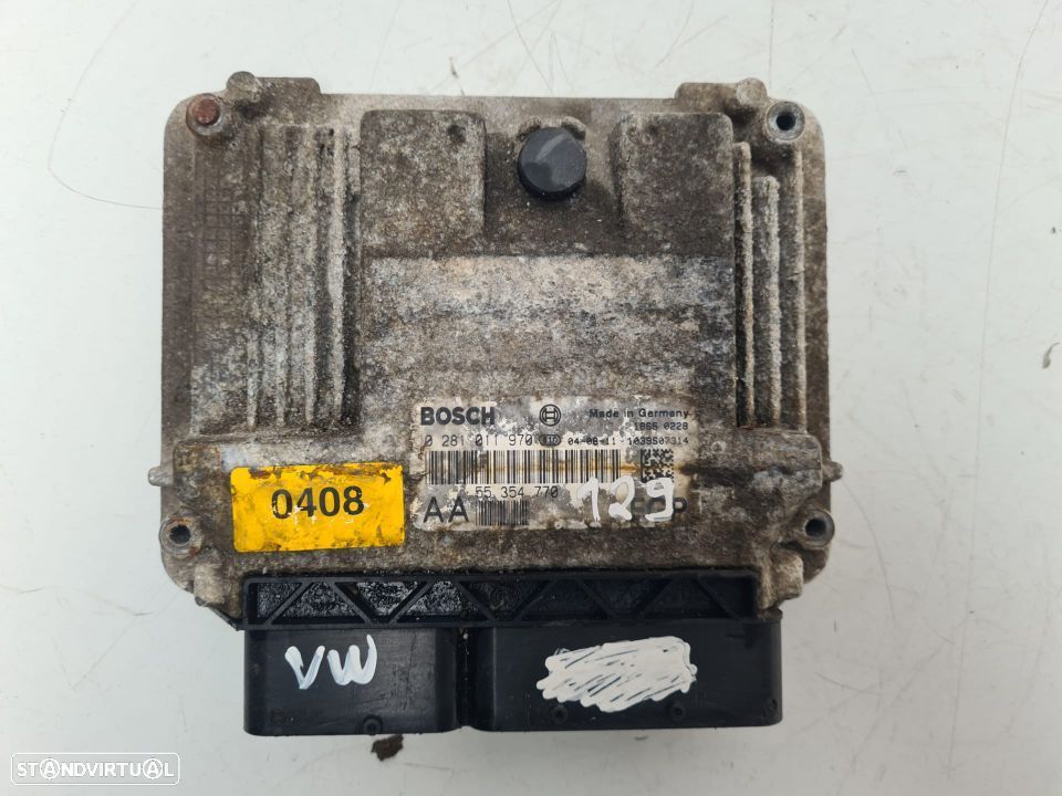 SAAB 9.3 1.9 TID 2009 | CENTRALINA BOSCH | Ref: AA 55 354 770 - 0 281 011 970; - 2