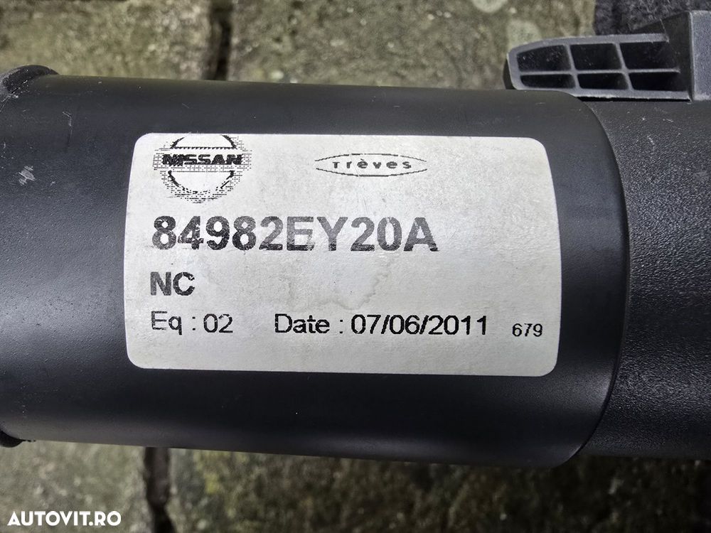 Rulou portbagaj  Nissan Qasqhai + 2  J 10 ( 2006 - 2013 ) Original ... - 6