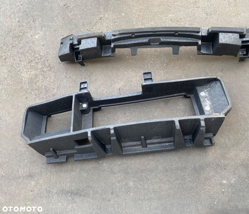 RENAULT CAPTUR 2 II ORYGINALNY !!! WLOT  KIEROWNICA POWIETRZA  Łapacz telewizor ekran  obudowa wypełnienie pianka styropian pas 626531089R + absorber styropianowy 620907296R pod zderzak zderzaka - 8