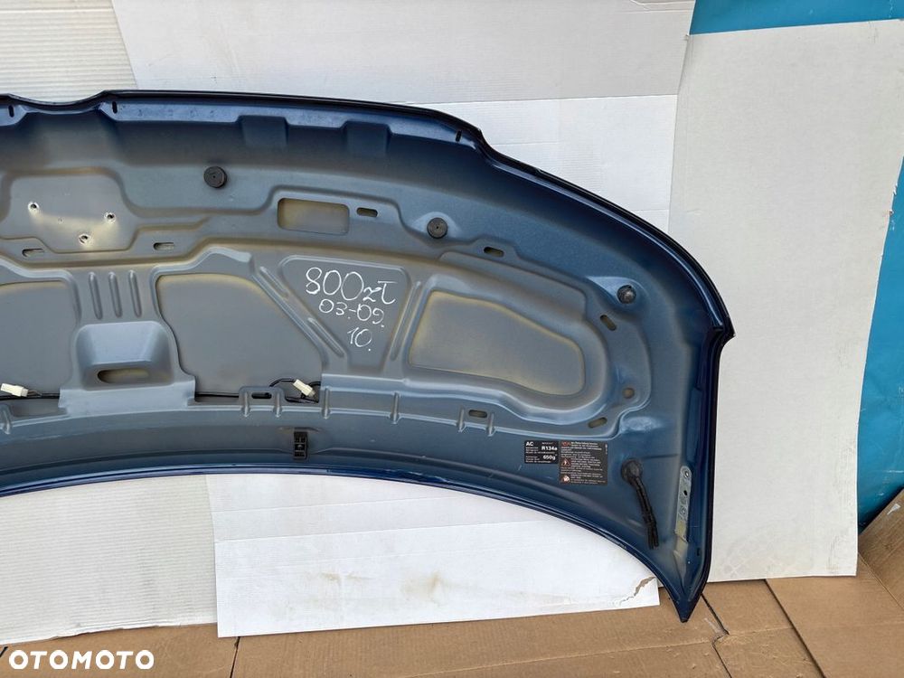 VW T5 TRANSPORTER MULTIVAN 03- maska granatowa metalik ładna bez rdzy - 7