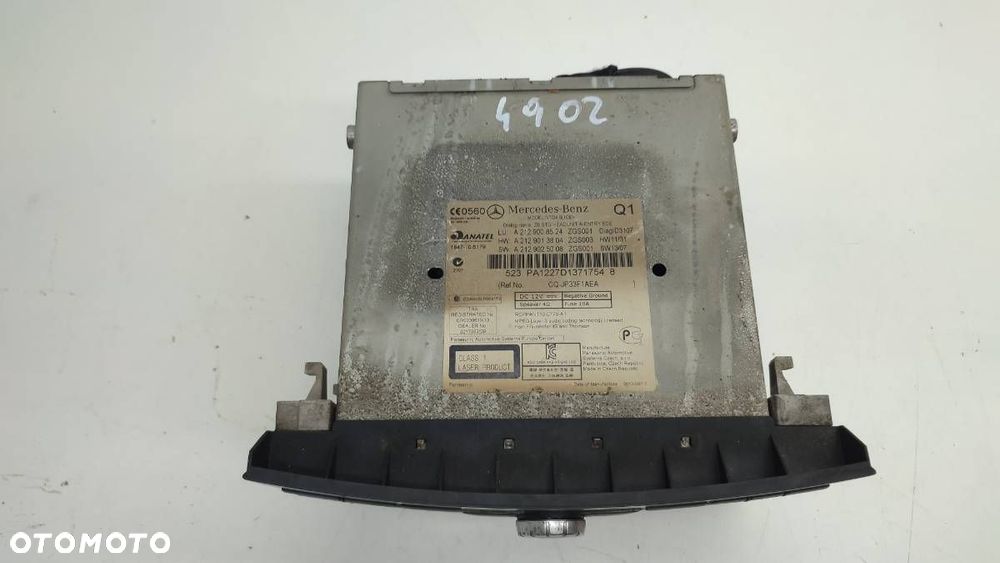 RADIO FABRYCZNE MERCEDES W212 A2129008524 - 6