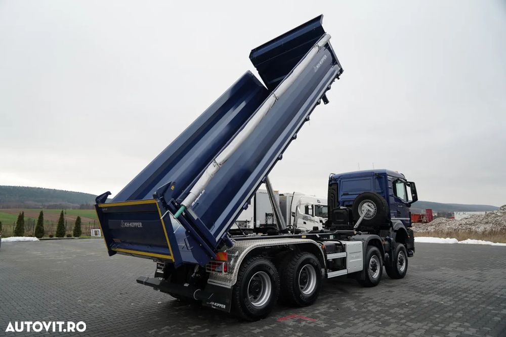 MAN TGS 41.480 / 8x6 / BASCULANĂ SPATE / MANUAL / NOU NOU / KH-KIPPER / - 5