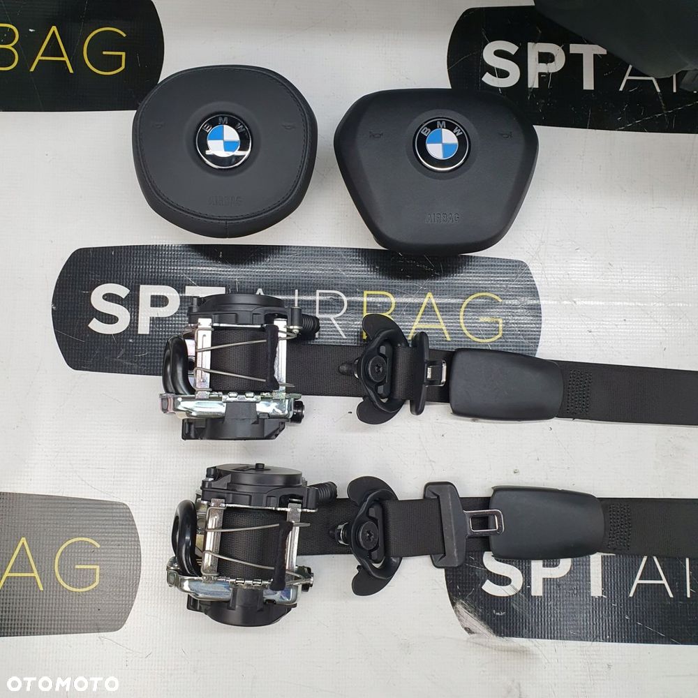 BMW F40 DESKA ROZDZIELCZA KONSOLA KOKPIT PULPIT PODUSZKI AIRBAG AIR BAG PASY KURTYNY KIT SET - 11