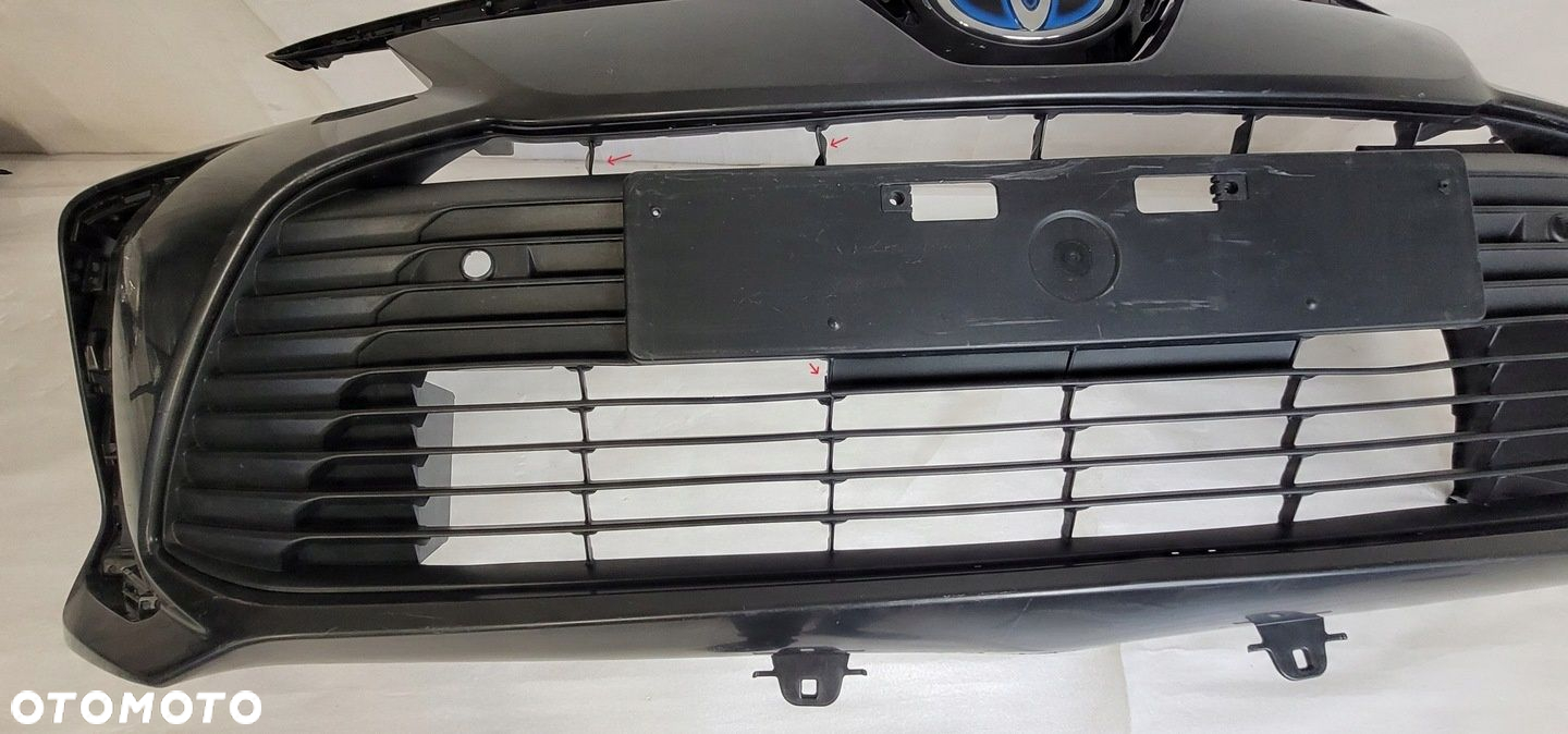 ZDERZAK PRZÓD KRATKA GRILL TOYOTA COROLLA E21XII SEDAN 2018- - 3