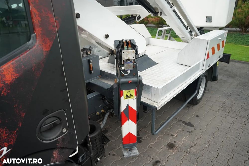 Nissan CABSTAR / ZWYŻKA 16,3 METRÓW / FRANCE ELEVATEUR /  BLIŹNIAK / UDŹWIG - 200 kg / 4 PODPORY / - 16
