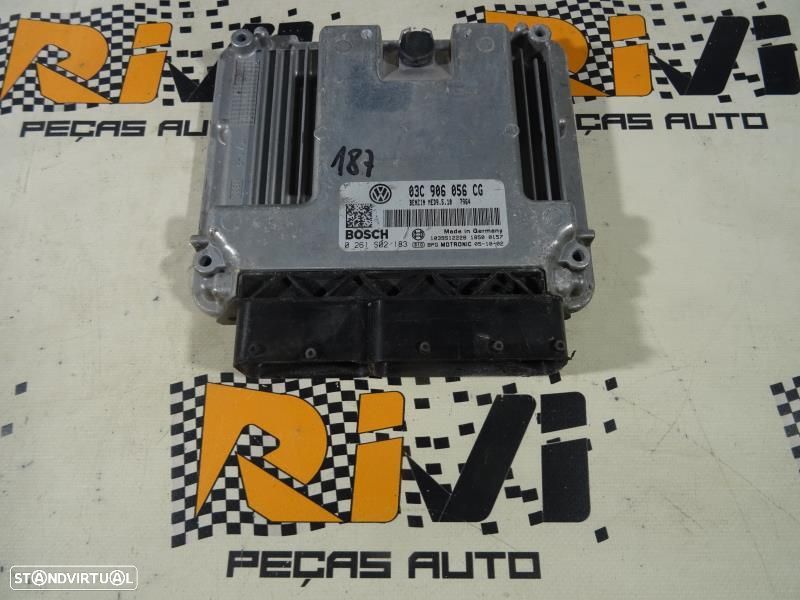 Centralina De Motor Volkswagen Golf V (1K1)  03C906056cg / 0261S02183 - 1
