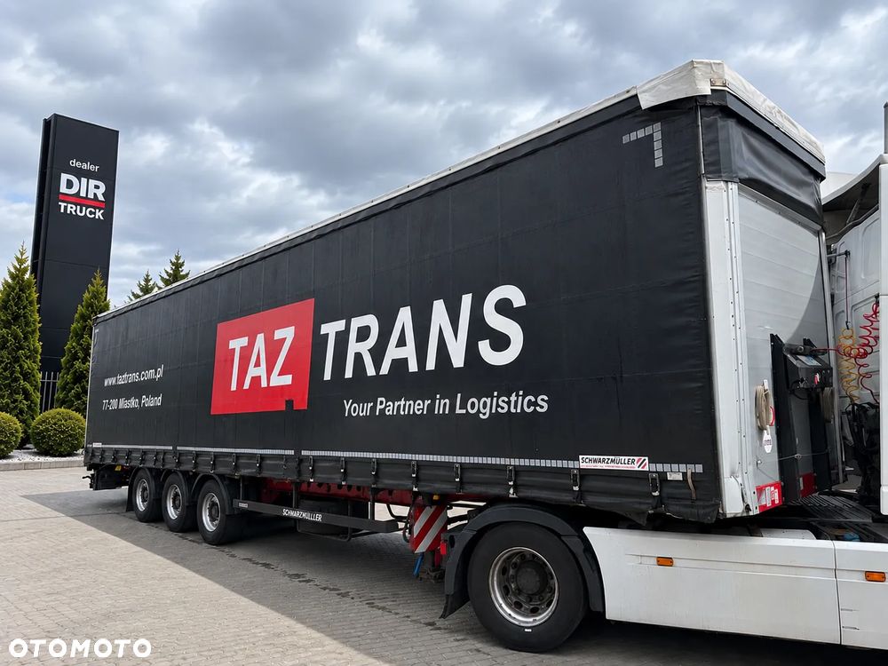 Schwarzmuller S1 J-SERIE MEGA NACZEPA CIĘŻAROWA , SYSTEM BDE - ROZSZERZANA DO ZAŁDUNKU - POD GABARYT, OSIE SAF, PODNOSZONA OŚ, 2017 ROK - 5