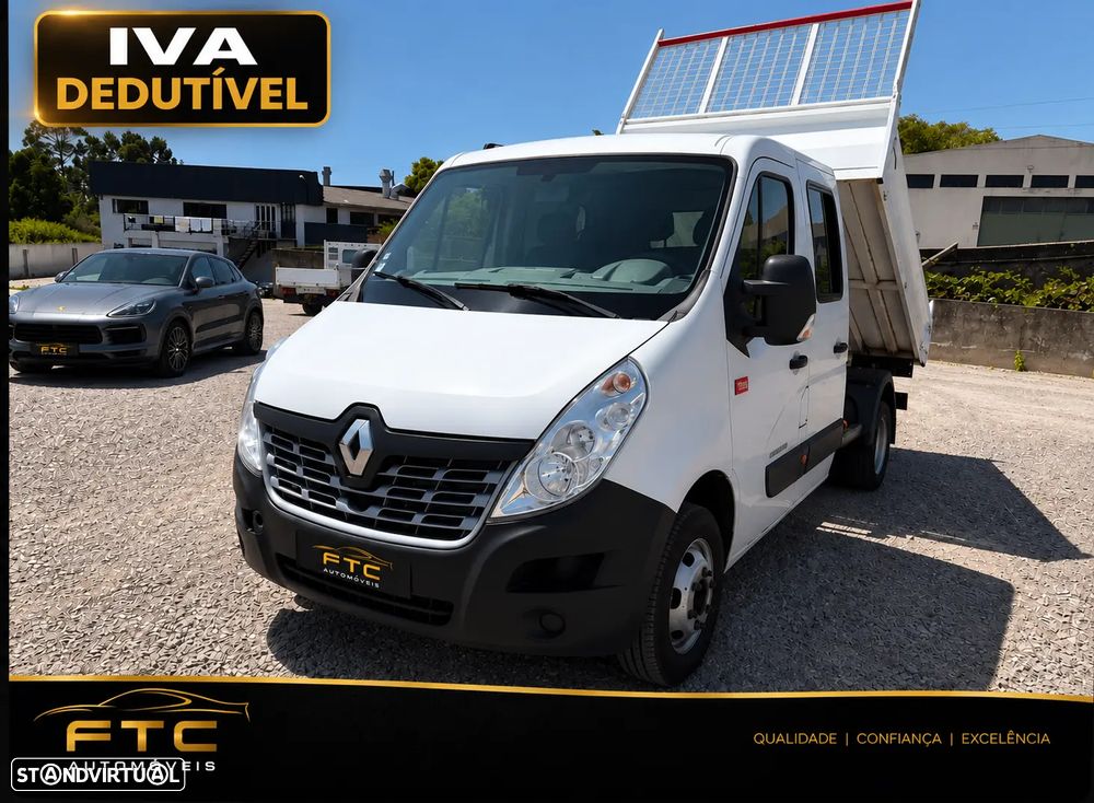 Renault Master Cab. Dupla 2.3 165CV Basculante