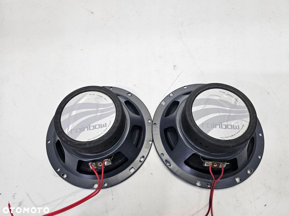 GŁOŚNIK GŁOŚNIKI DRZWI PRZÓD TYŁ AUDI A4 B6 B7 A3 8P RAINBOW CAR AUDIO - 2