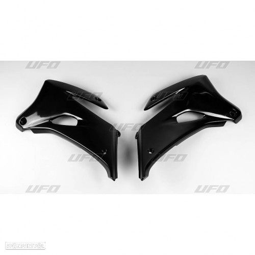 tampas laterais de radiador ufo preto yamaha wr 250 / 450 - 1