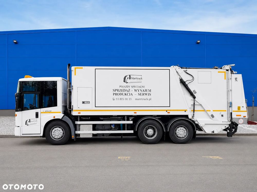 Mercedes-Benz Econic  2629 6x2 śmieciarka dwukomorowa, Zoeller 22 m, gwarancja, serwis, sprzedaz,wynajem - 1