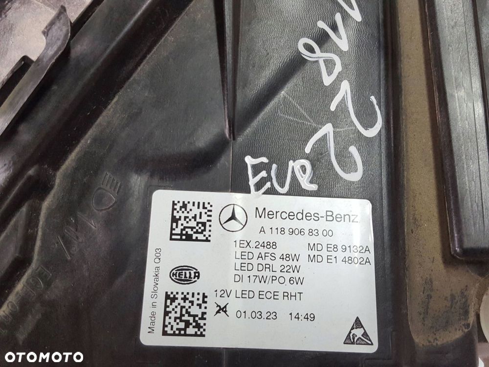 Mercedes CLA W118 Full Led High Performance lampa lewa PRZÓD EUROPA - 11
