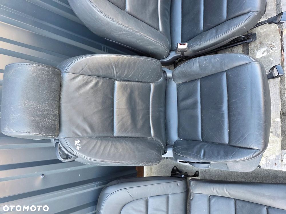FOTEL FOTELE AUDI A3 8P CABRIO SKÓRA KOMPLET ! - 11
