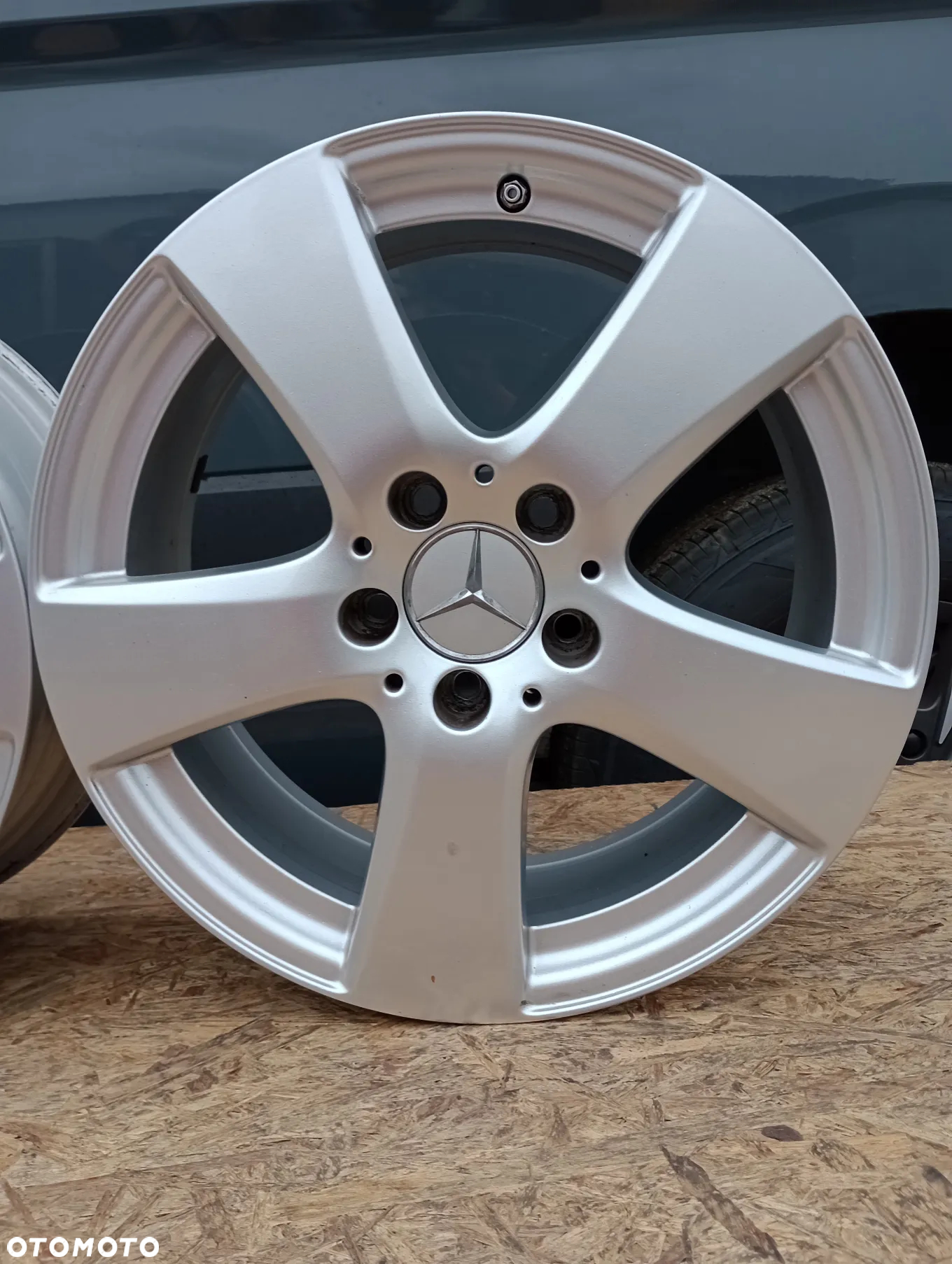 FELGI ALUMINIOWE 5x112 R17 7J ET48,5 CZUJNIKI TPMS MERCEDES CLA GLA GLB KLASA A B C E V - 6