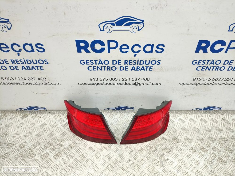 Farolins traseiros trás direito esquerdo LED BMW Serie 5 F10 Sedan Carro Pré LCI de 2009 a 2013 - 8