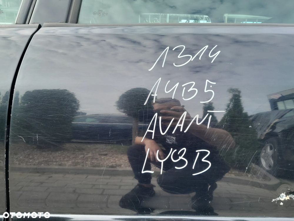 AUDI A4 B5 LIFT AVANT DRZWI LEWE TYLNE LEWY TYŁ KOLOR: LY9B - 2