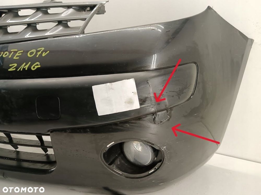 ZDERZAK PRZEDNI PRZÓD GRILL NISSAN NOTE E11 05-08 Z11G - 4