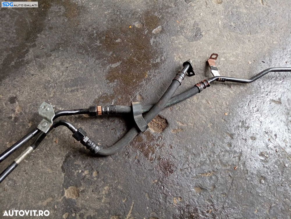 Conducta Conducte Teava Tevi Racire Ulei Lichid Transmisie Cutie Viteze Automata Audi A4 B6 2.5 TDI 2001 - 2005 Cod 8E0317818E 8E0317821J 8E0317822J [M5361] - 3