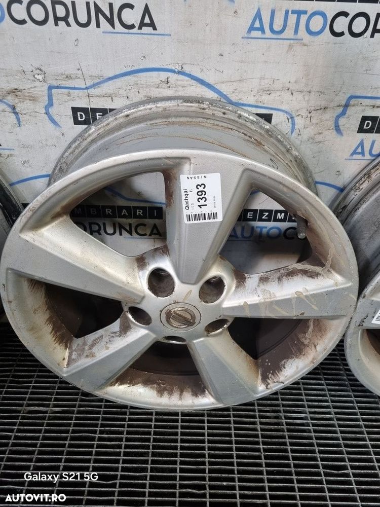 Jante aliaj Nissan Qashqai 2007 - 2010 (1393) R17 Et 55 5*115 - 5