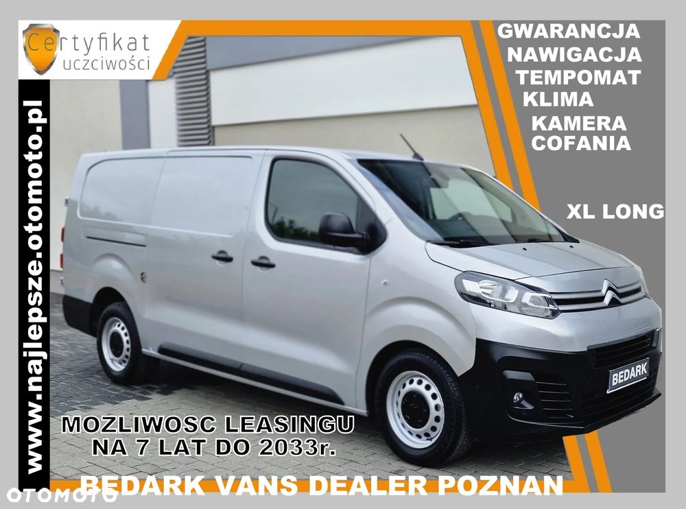 Citroën JUMPY, XL LONG, Nawigacja, kamera cofania, tempomat, klima - 2