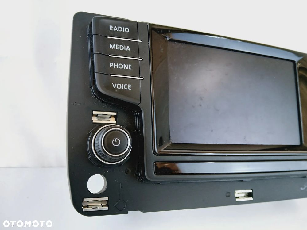 Ekran Wyświetlacz Nawigacji Radio Radia VW 5G0919605D - 3