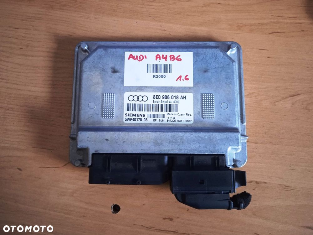 Komputer sterownik silnika Audi A4 B6 8E0906018A - 1