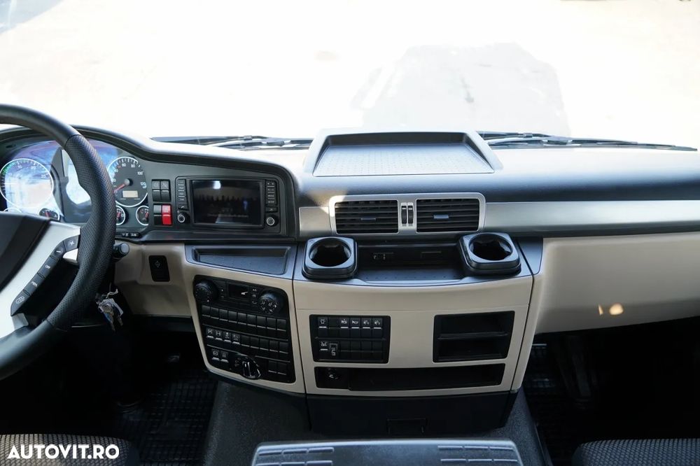 MAN TGS 26.420 / 6x4 / BASCULĂ CU 2 LATE / HIDRODECKER / BORDMATIC + HDS HIAB 188 B-3 / ROTATOR / GRAPER / TELECOMANDĂ / EURO 6 - 31