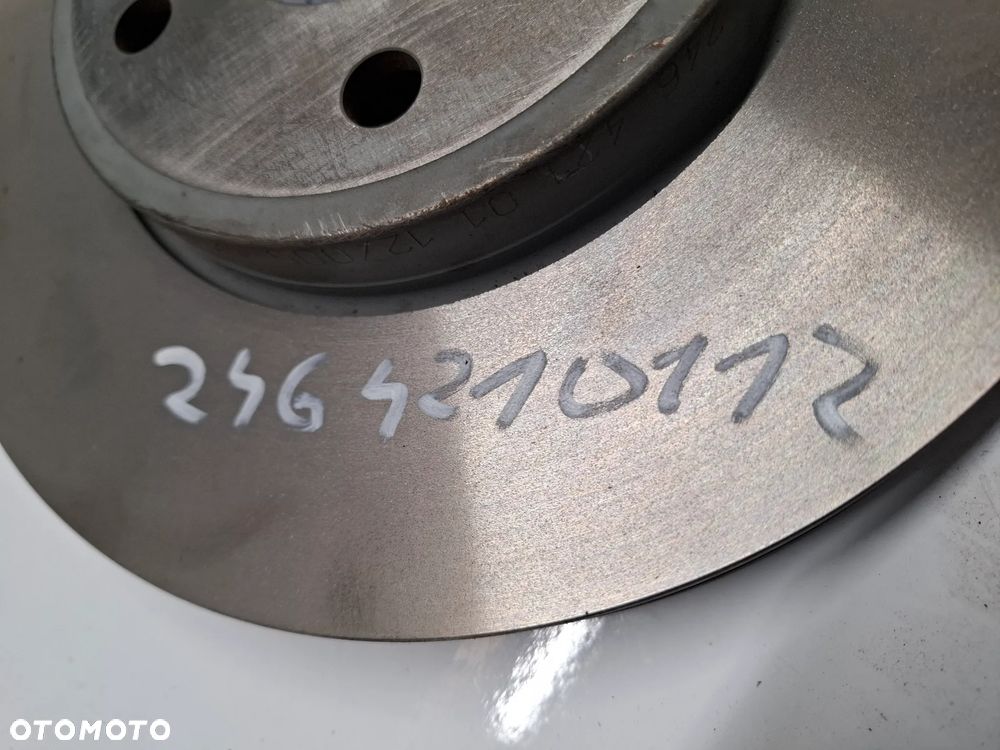 TARCZA HAMULCOWA PRZOD PRZEDNIA 1SZT MERCEDES W176 A-KLASA CLA GLA X156 B-KLASA W246 SLASK WYSYLKA - 2
