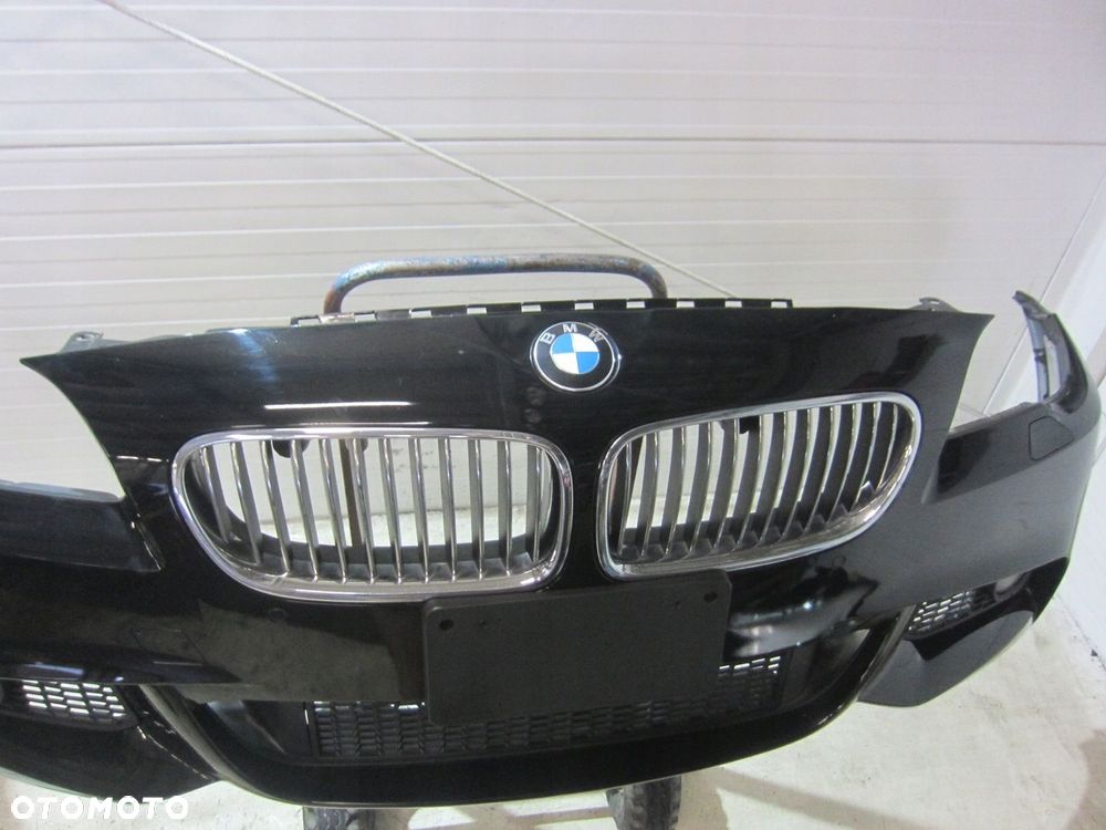 BMW F10 F11 ZDERZAK PRZEDNI PRZÓD 668 CZARNY PRZED LIFTEM MPAKIET 2013R PDC - 3