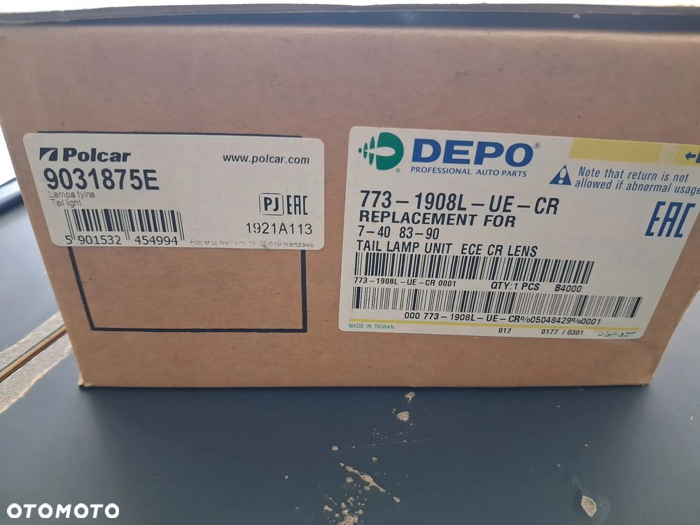 LAMPA TYŁ LEWA VOLVO 740 760 940 960 KOMBI 1982-94 - 3