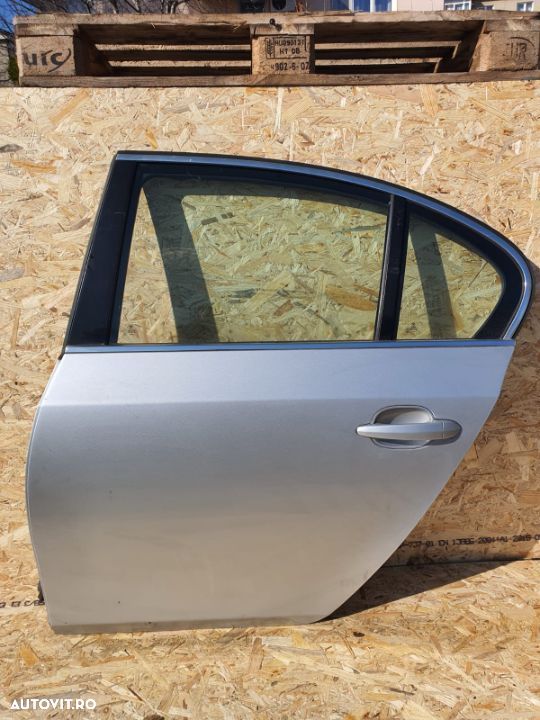 Usa Portiera Stanga Spate BMW Seria 5 E61 Touring Gri Livram Oriunde In Tara - 1