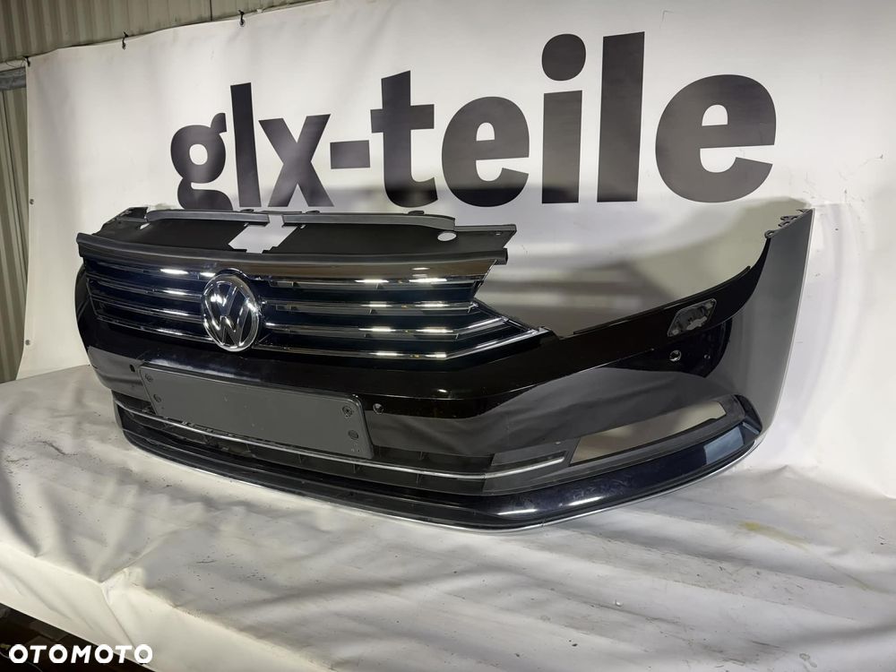 Vw Passat B8 Zderzak Przód Przedni 2015-2019 Sprysk. PDC LC9X 3G0807221A - 2