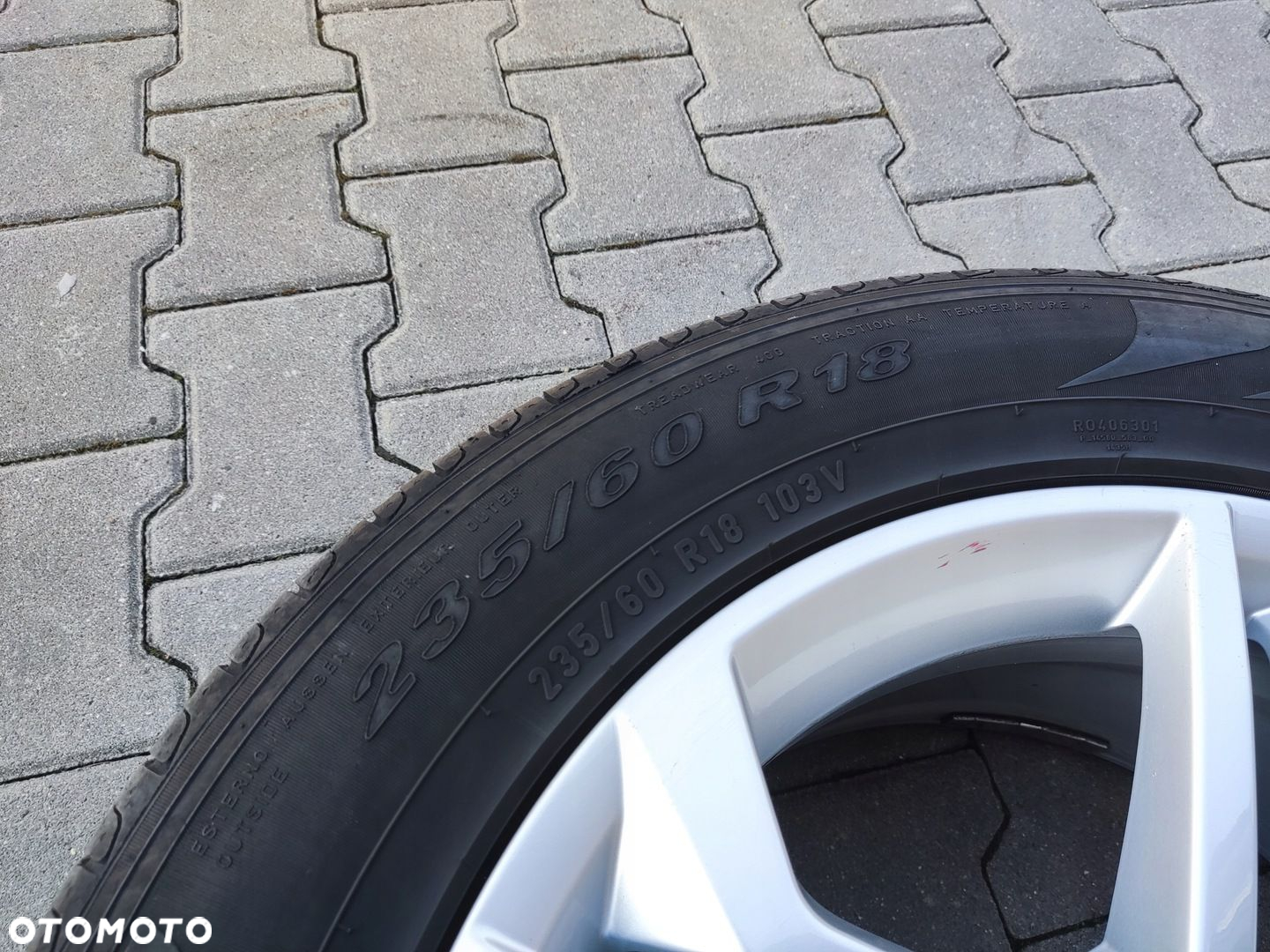KOŁA OPONY LETNIE FELGI ALUMINIOWE 18 AUDI Q5 II 80A 5X112 8J 80A601025BD - 8