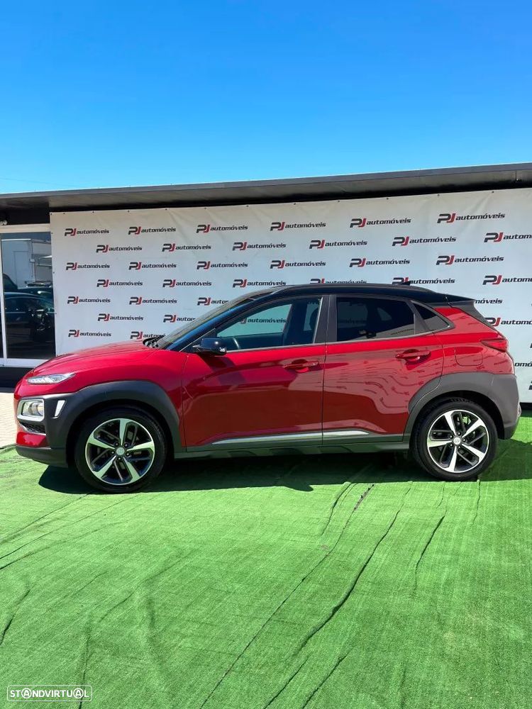 Hyundai Kauai 1.0 T-GDi Premium Pele/Tec.Vermelho - 2