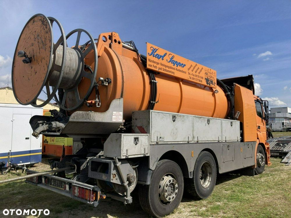 Mercedes-Benz AXOR 2543 Asenizacyjny kanalizacja szambiarka Wuko Beczka 2010 - 2