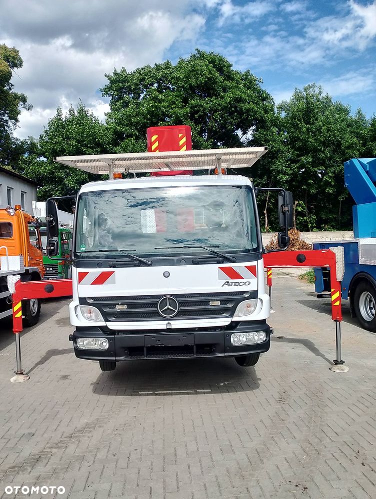 Mercedes-Benz Podnośnik Koszowy Wumag WT270 27 Metrów 20m w Bok Zwyżka Blokada Mostu ! UDT na Rok! Ogon ! Jak Ruthman GSR Multitel - 17