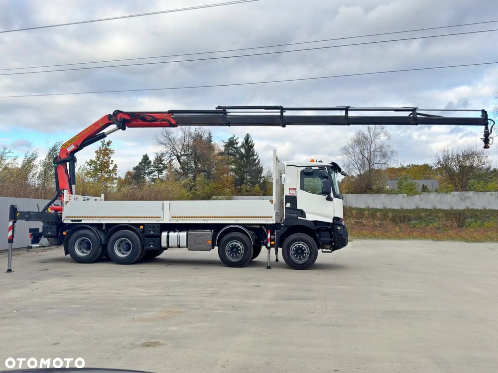 Renault C430 * SKRZYNIA 6,80 m * PALFINGER PK 26002 - EHD + PILOT / 8x4 - 5
