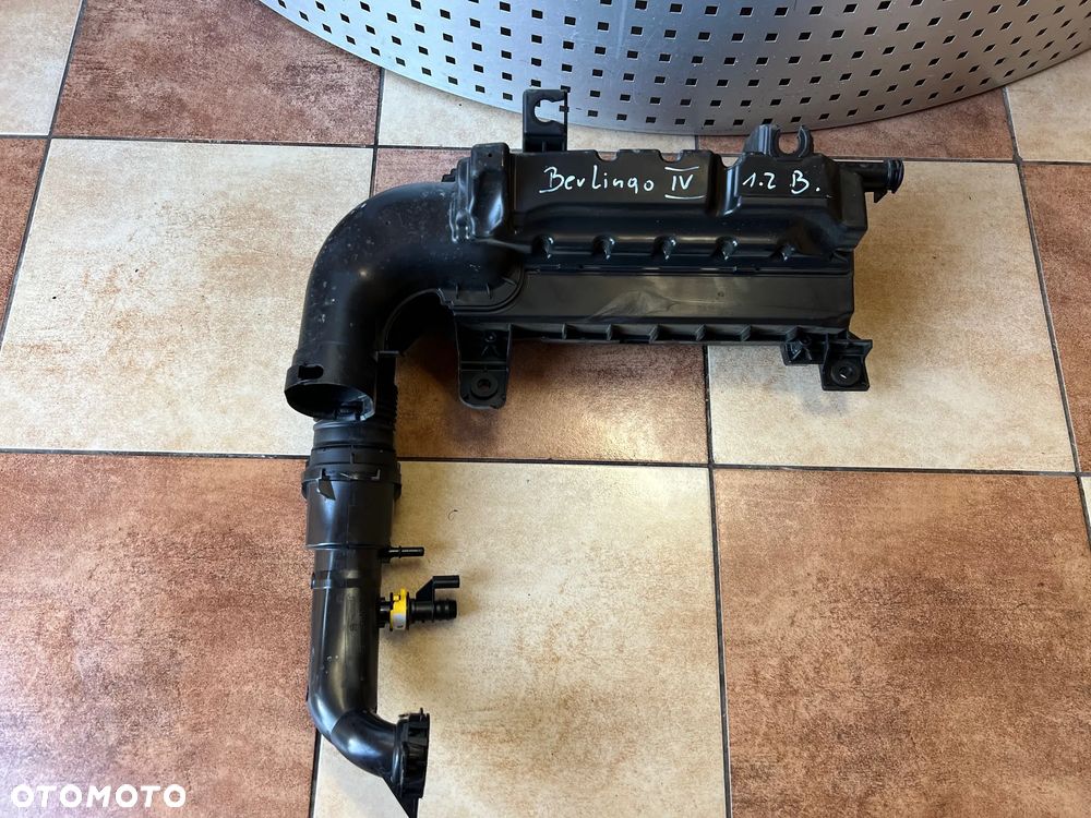 OBUDOWA FILTRA FILTR POWIETRZA DOLOT WLOT RURA KOMPLET CITROEN BERLINGO IV PARTNER 9824569380 9812735680 1.2 THP - 2