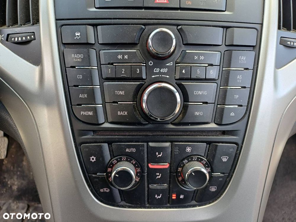 RADIO ODTWARZACZ + PANEL NAWIEWU OPEL ASTRA J CD 400 20983513 13267984 - 3