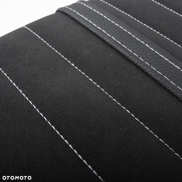 siedzenie simson s50 s51 s70 tuning pikowane czarne + szare szwy - 2