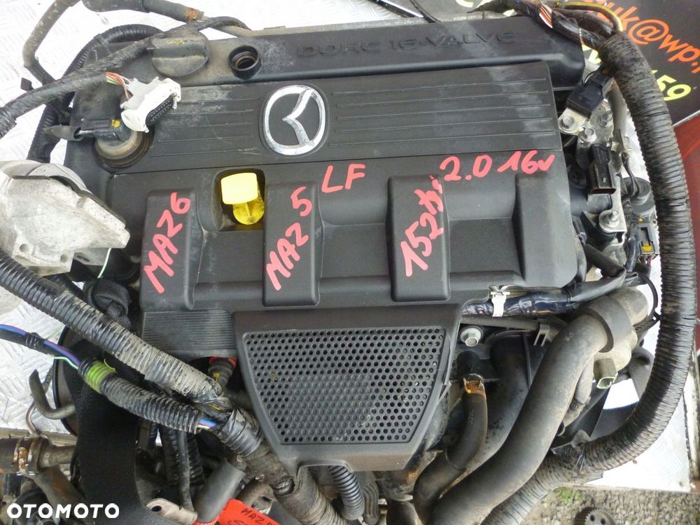SILNIK MAZDA 5 6 2.0 16V LF 152 TYS - 2