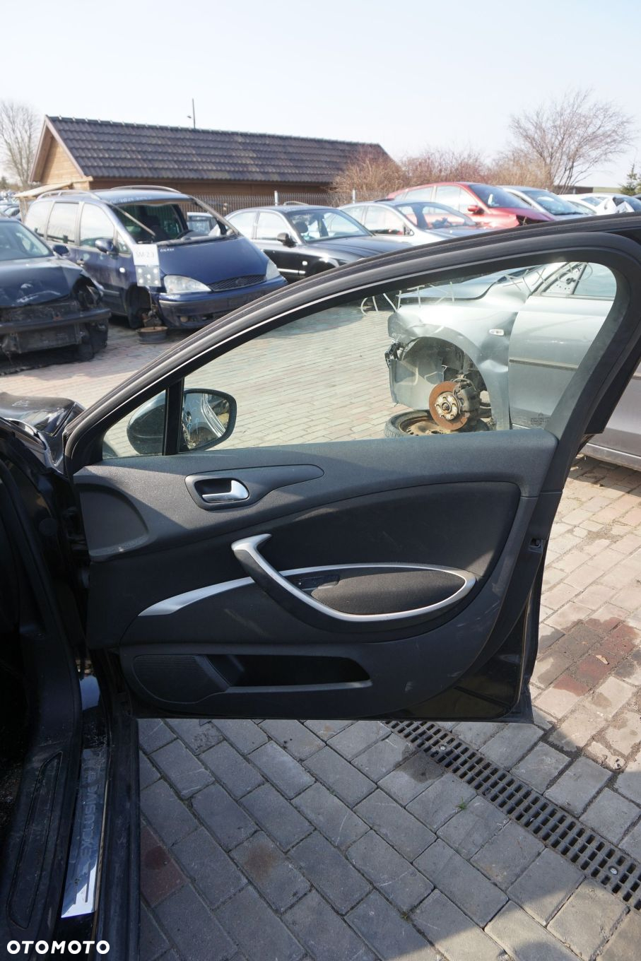 DRZWI PRZEDNIE PRAWE C5 III X7 KOMBI KTVD  CZARNY CITROEN 2008-2017 - 5