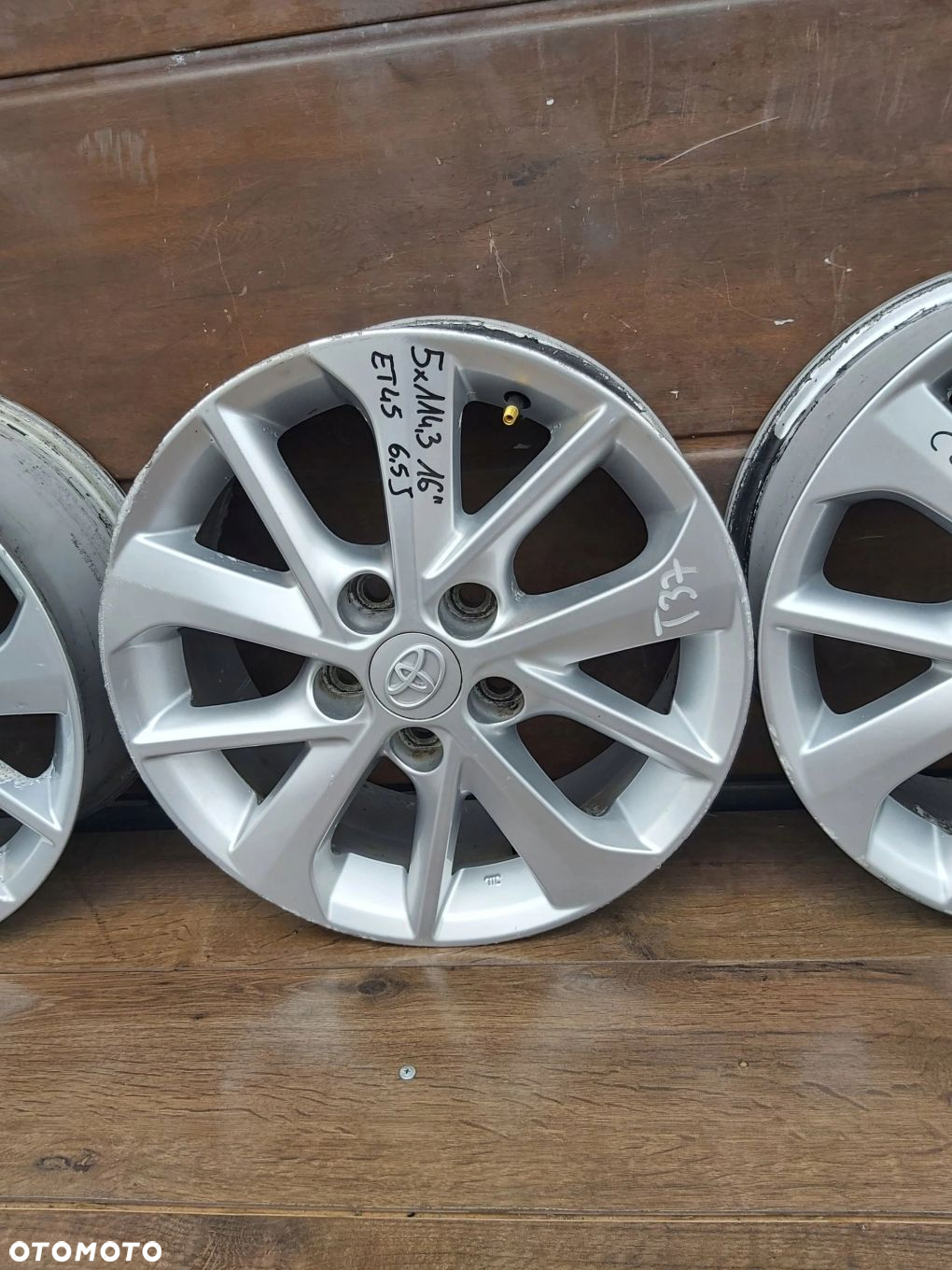 Toyota Auris II Alufelgi 16 5x114,3 et45 6,5J Verso Avensis 42611-02E90 - 3