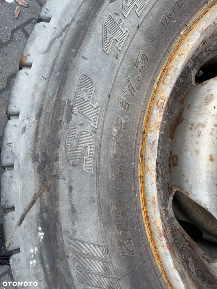 Kompletne koło, felga, opona Dunlop 215/75 R17,5 - 3