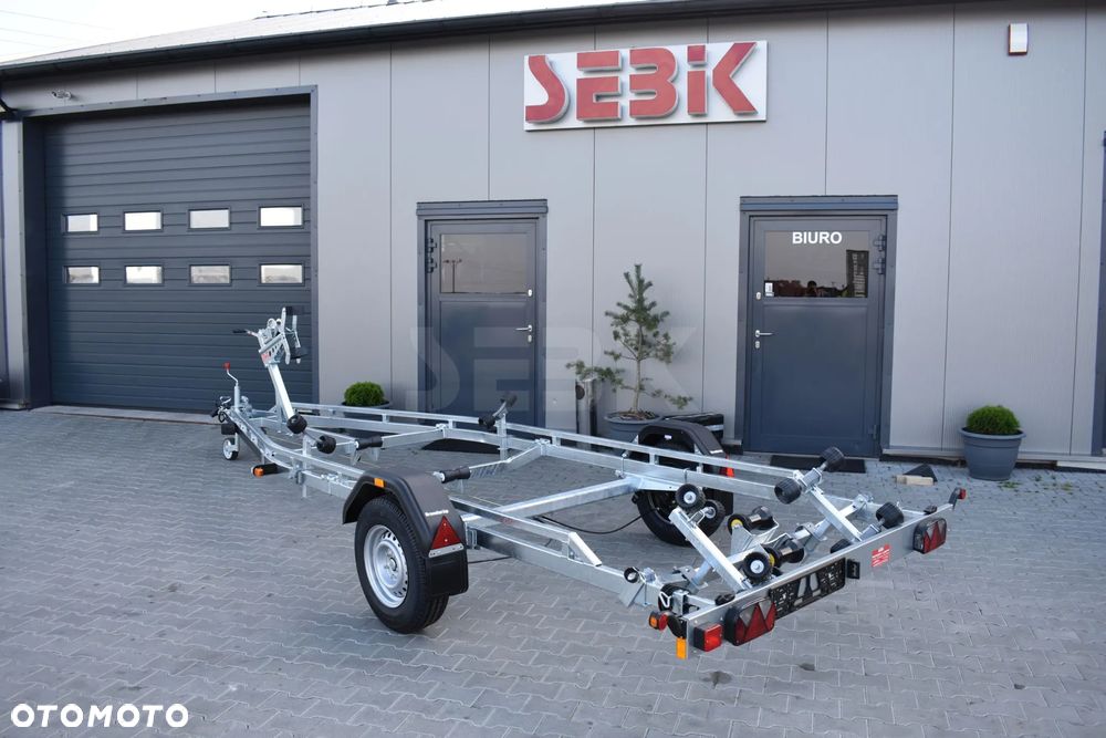 Brenderup Mocna przyczepa podłodziowa 221800B DMC 1800 kg. do łódki 6,5 m. - 3