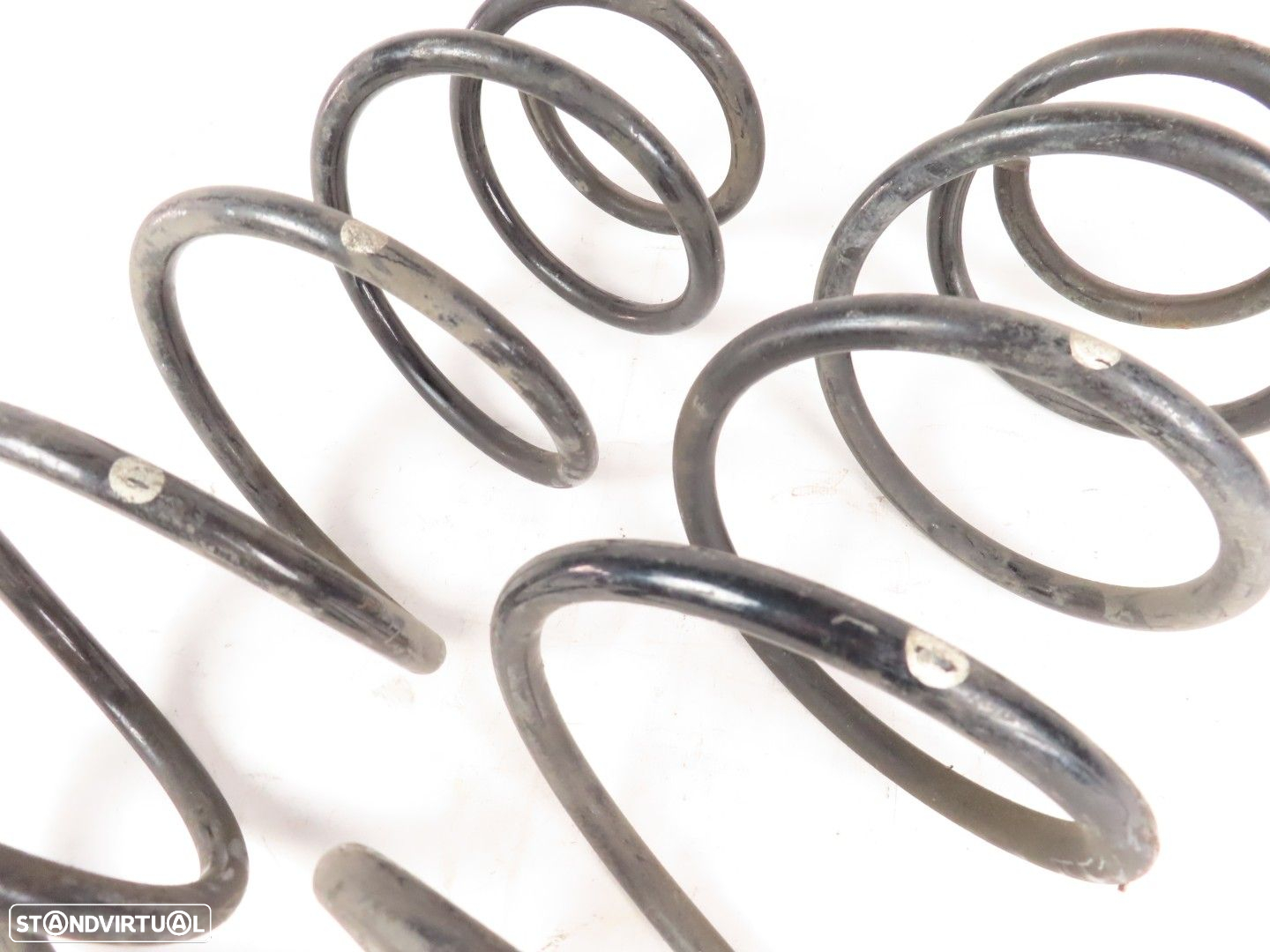 Conjunto molas suspensão Frente Seminovo/ Original BMW 7 (E65, E66, E67) - 2