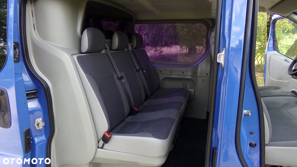 Opel VIVARO 2.0 115KM * LONG * KLIMA * BRYGADÓWKA 6 OSÓB ! SERWIS ! - 23